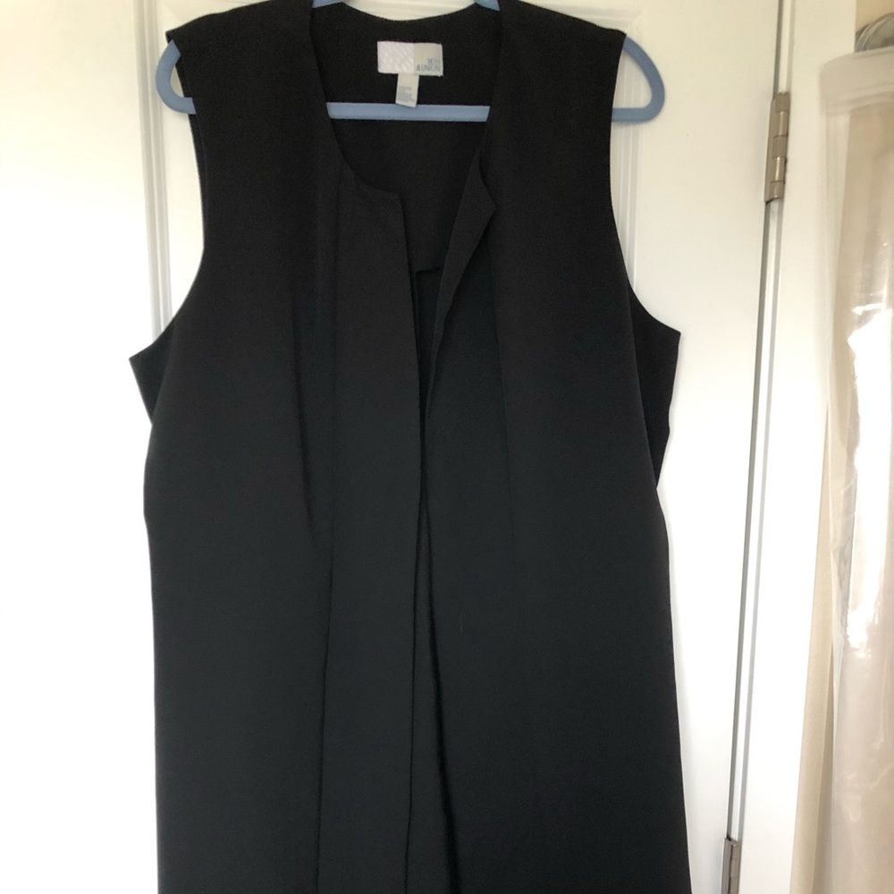 NORDSTROMS Long Black Vest